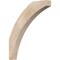 Ekena Millwork 3 1/2"W x 24"D x 28"H Thorton Smooth Knee Brace, Douglas Fir BRC04X24X28THR00SDF - alternate 1